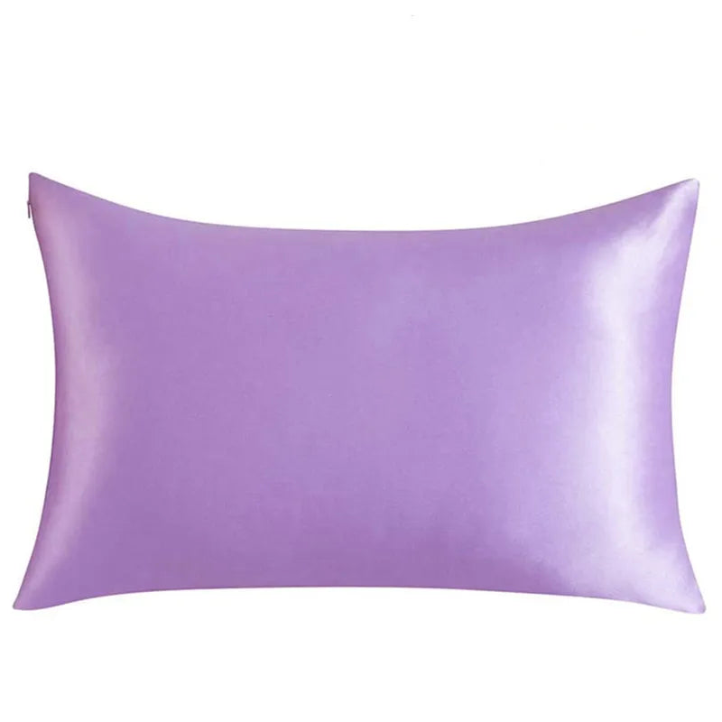 100% Silk Satin Pillowcase - Soft Mulberry Queen Cover