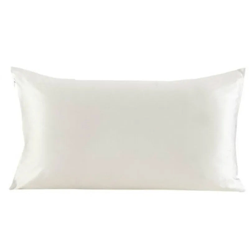 100% Silk Satin Pillowcase - Soft Mulberry Queen Cover