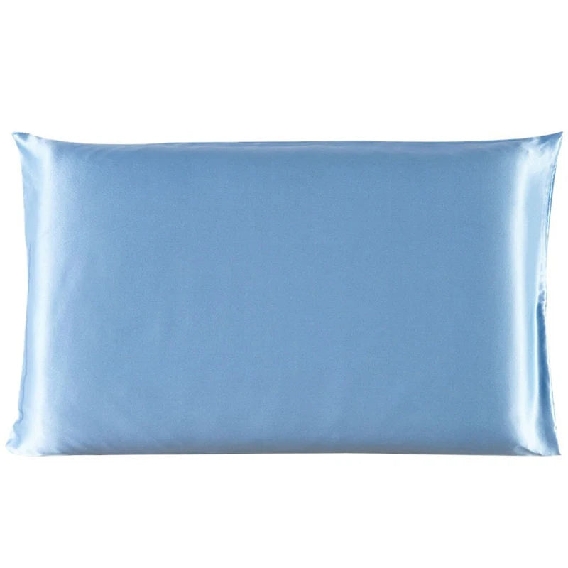 100% Silk Satin Pillowcase - Soft Mulberry Queen Cover